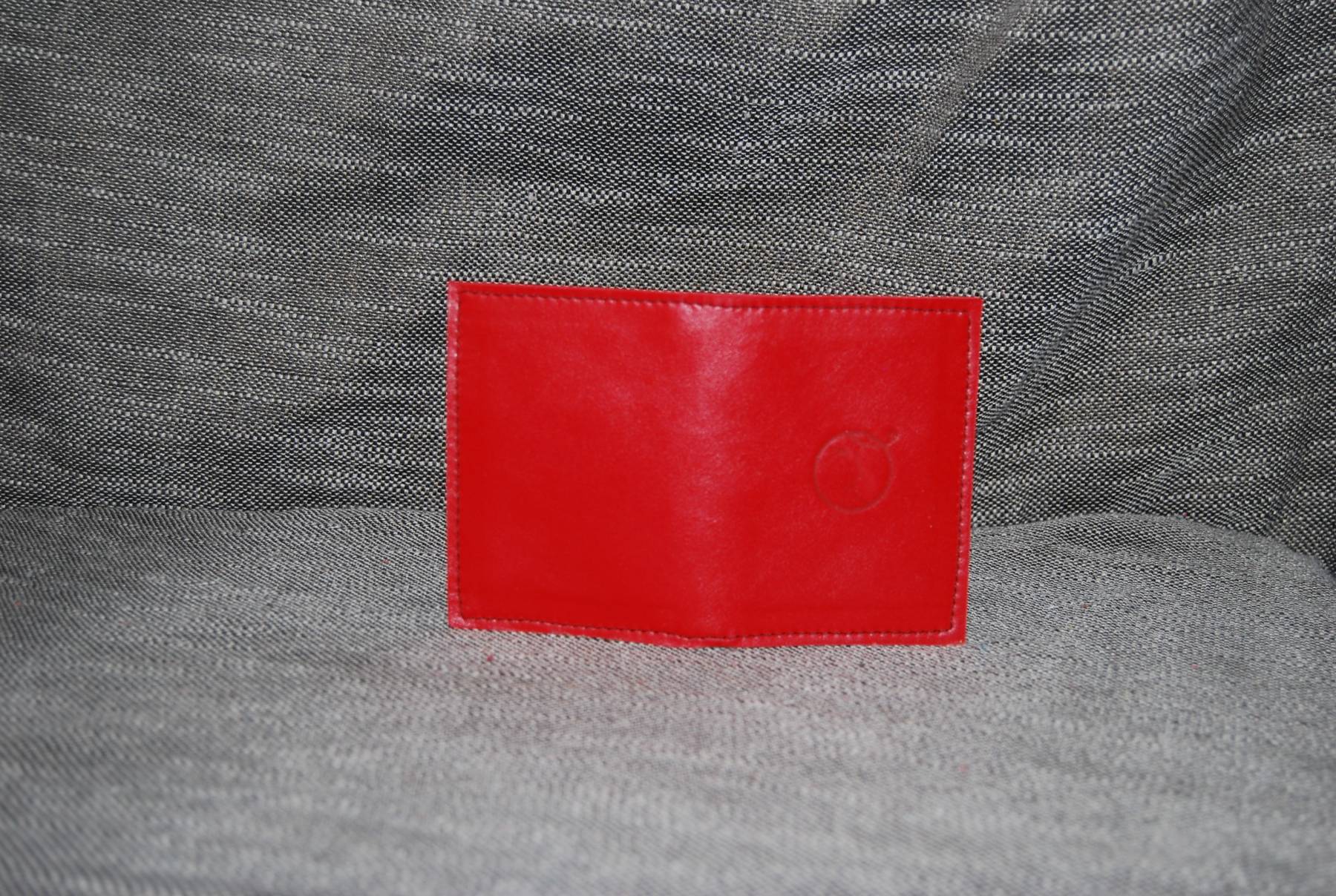 Porte carte classique rouge