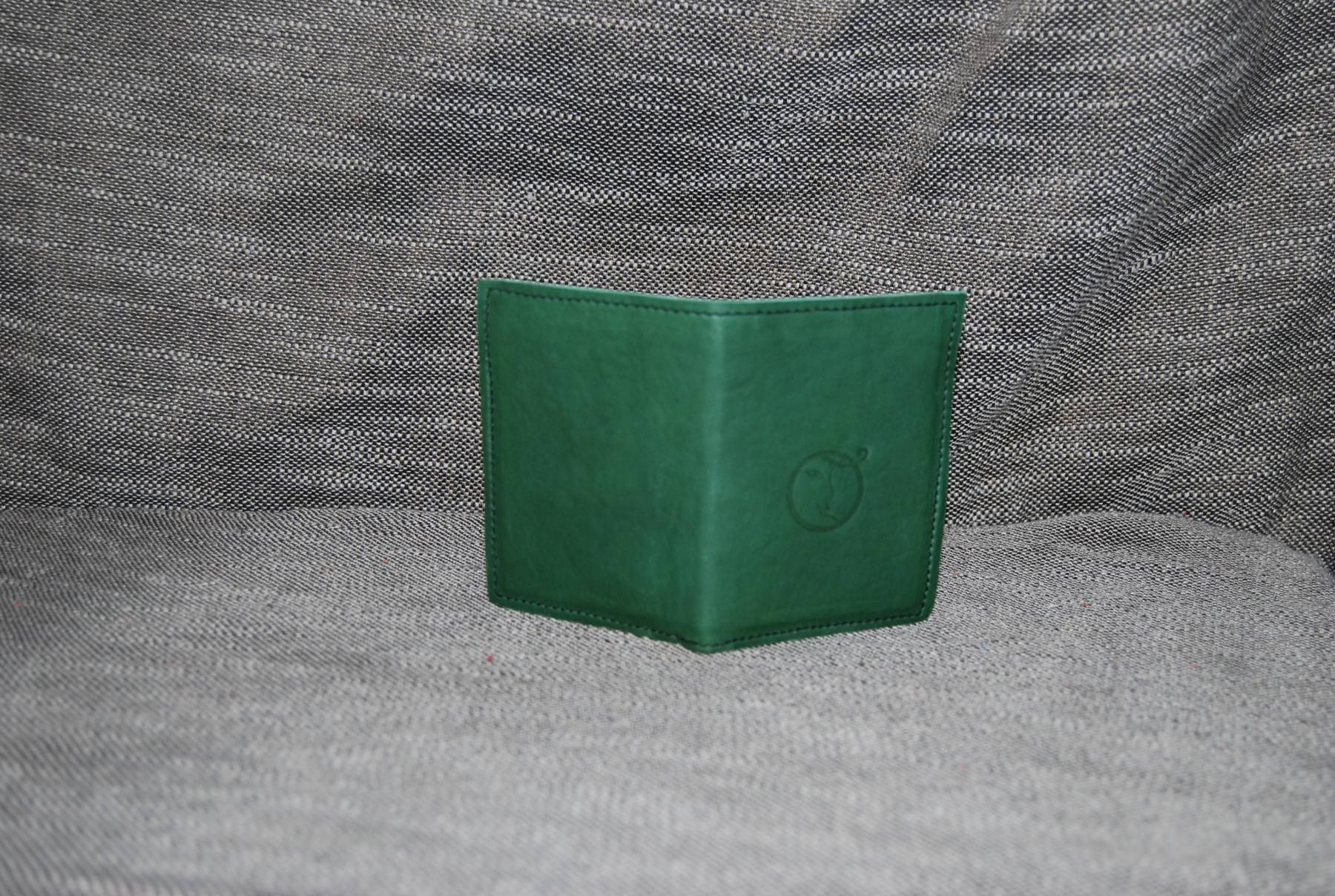 Porte carte classique vert